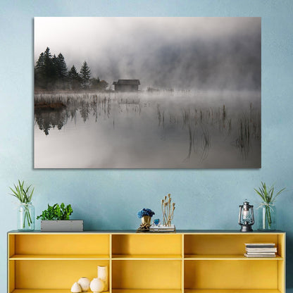 Ferchensee Morning Mist Wall Art