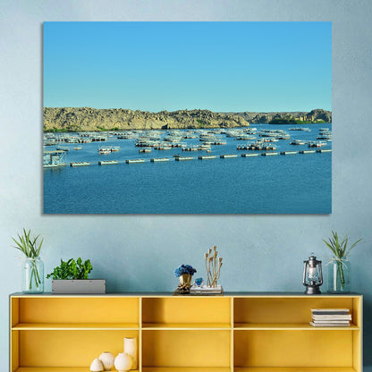 Philae Harbor, Lake Nasser Wall Art