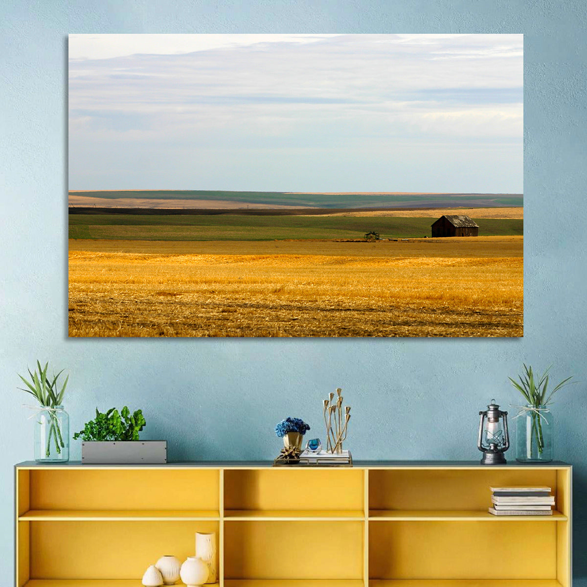Lone Barn, Montana Farmland Wall Art