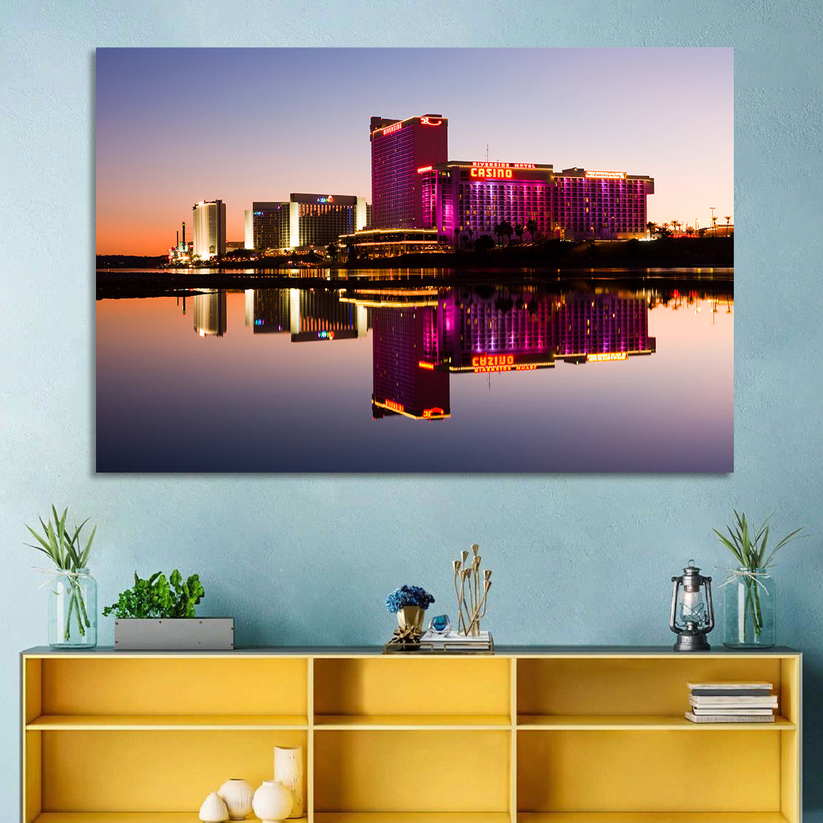 Laughlin Riverside Reflection Wall Art