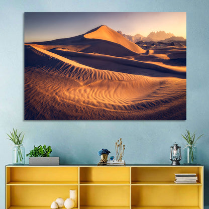 Tabuk Golden Hour Dunes Wall Art