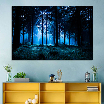 Thuringia Forest at Dusk Wall Art