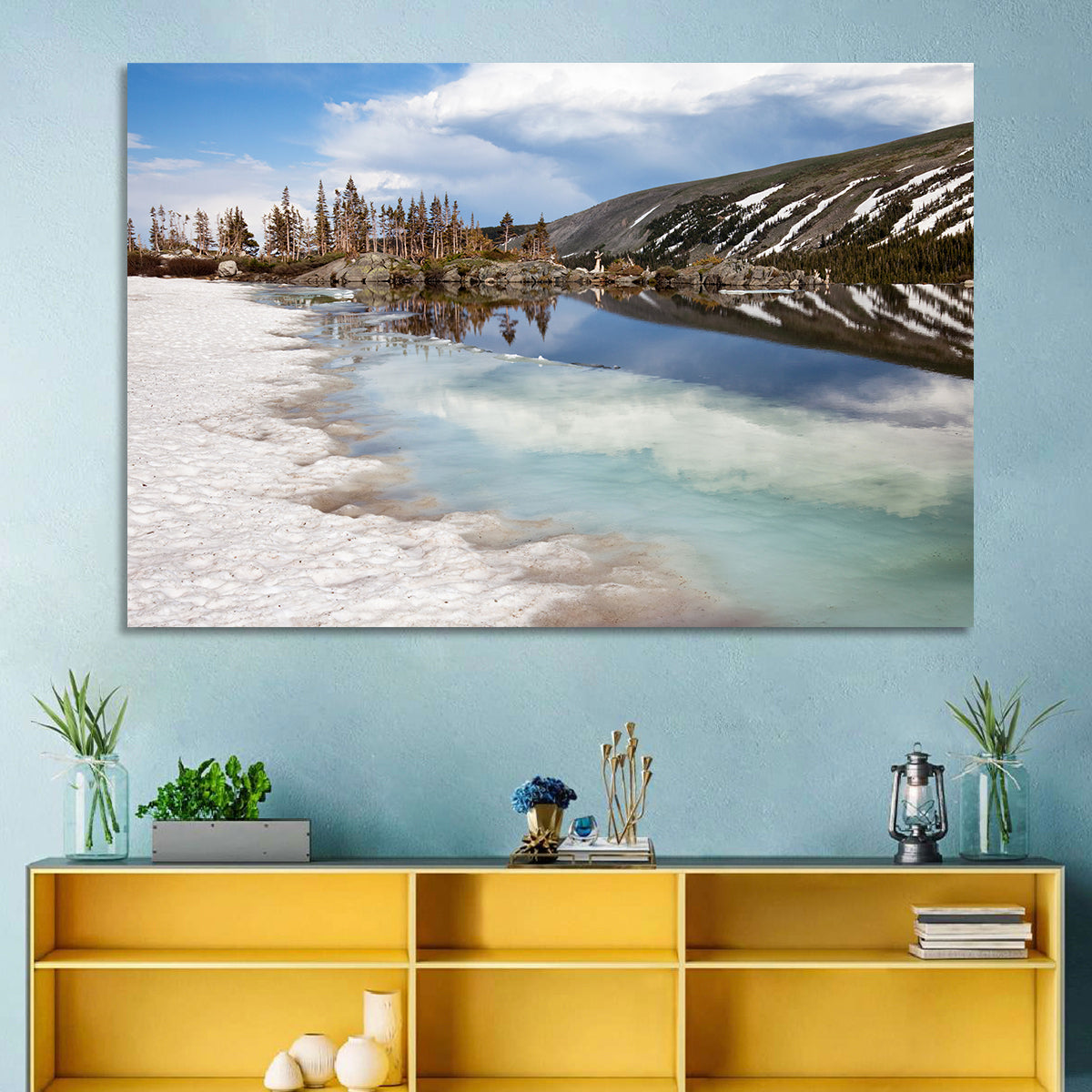 Lake Isabelle Reflection Wall Art