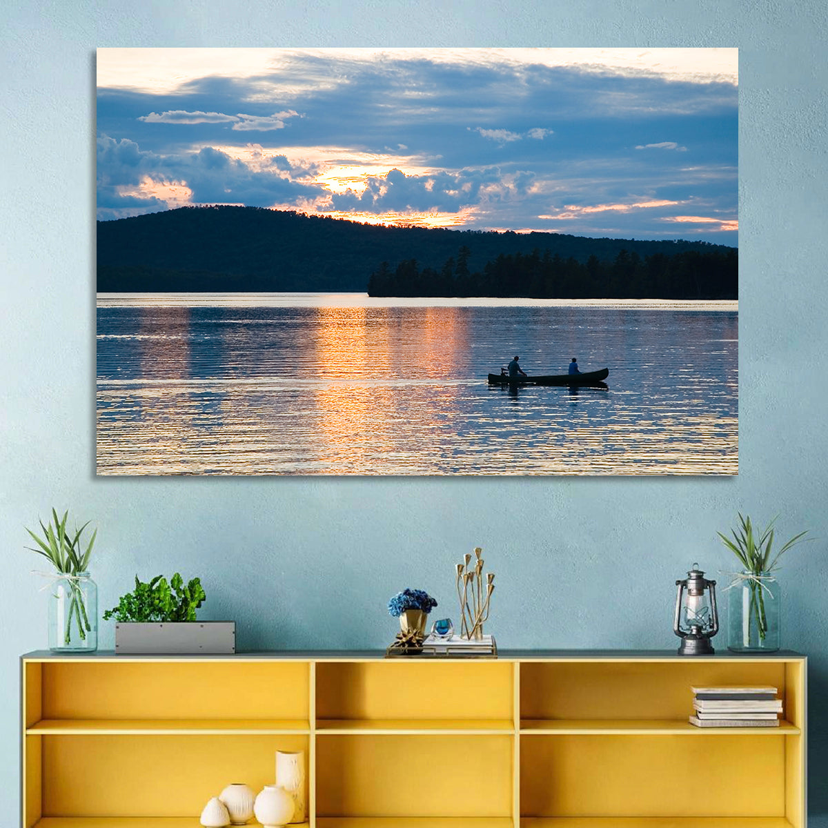 Moosehead Lake Sunset Wall Art