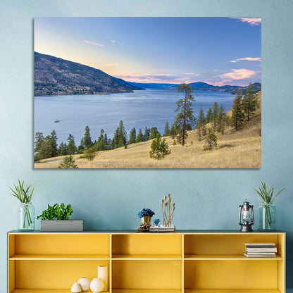 Blue Lake Okanagan Wall Art