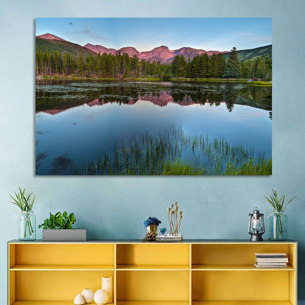 Sprague Lake Reflection Wall Art