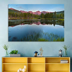 Sprague Lake Reflection Wall Art