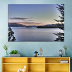 Lake Pend Oreille at Dusk Wall Art
