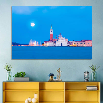 San Giorgio Maggiore Moonlight Wall Art