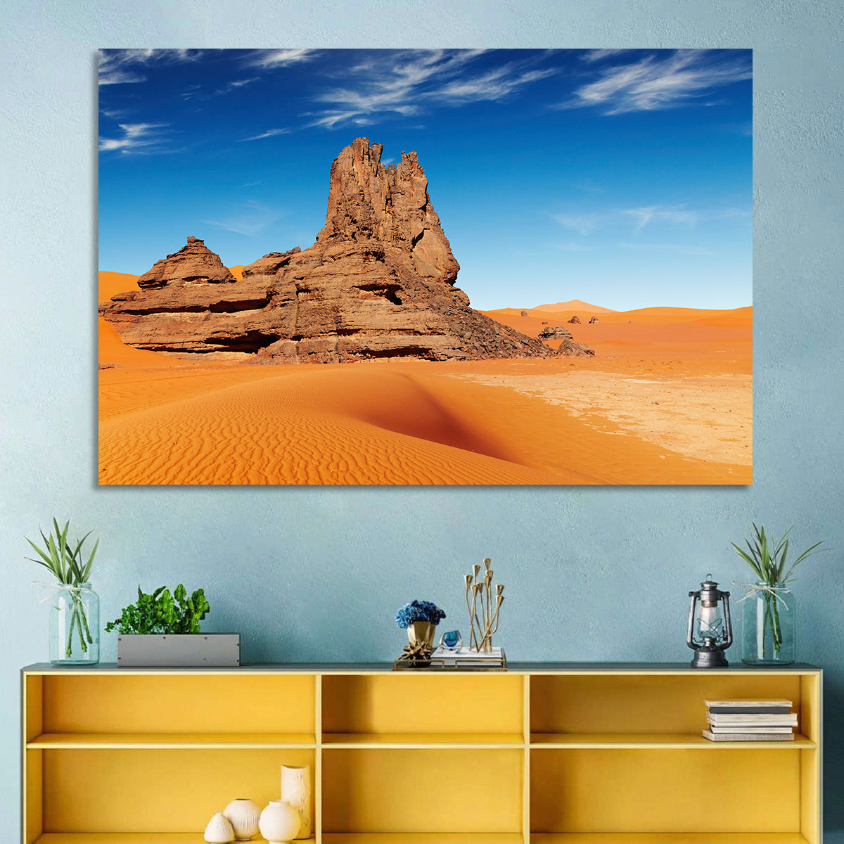 Sahara Rock Formation Landscape Wall Art