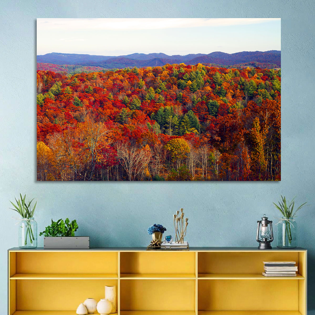 Autumn in the Appalachian Forest Wall Art