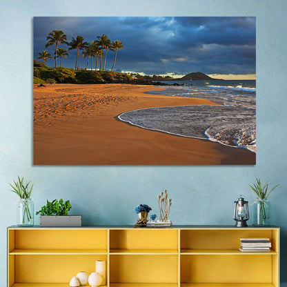 Poolenalena Beach Sunset Wall Art