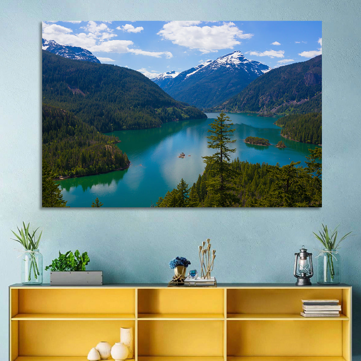 Diablo Lake Reflections Wall Art