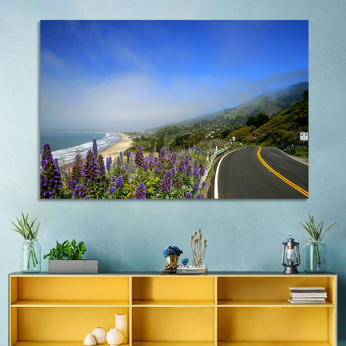 Big Sur Coastal Road Wall Art