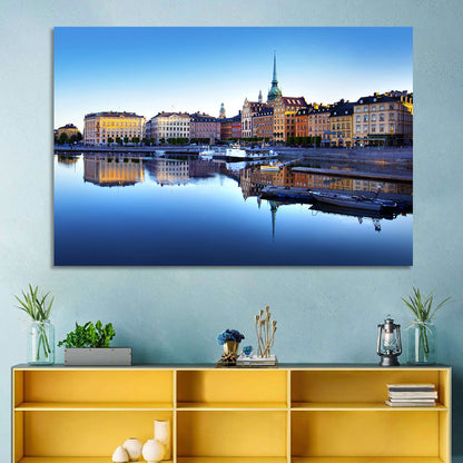 Gamla Stan Stockholm Skyline Wall Art