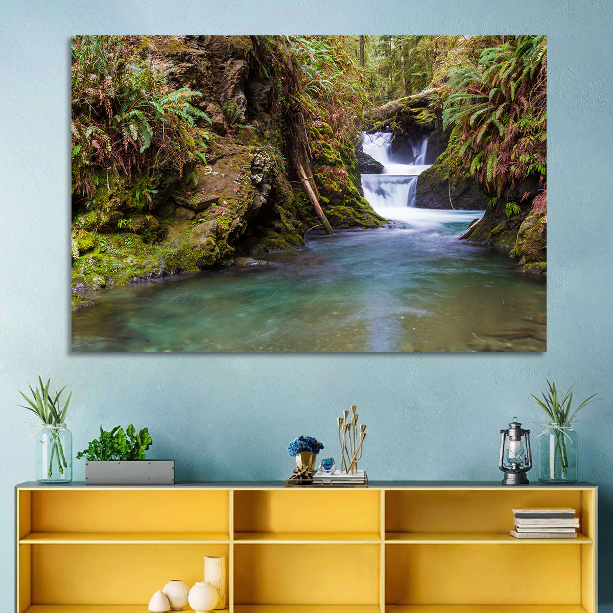 Willaby Creek Waterfall Wall Art