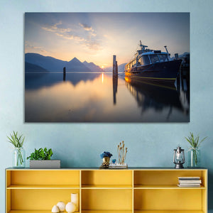 Lake Lucerne Sunset Wall Art