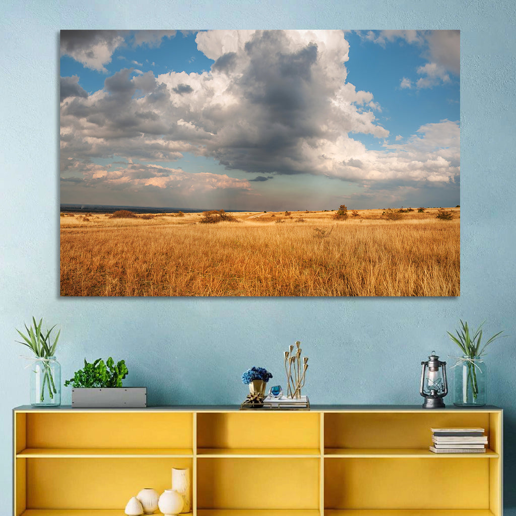 Golden Oklahoma Prairie Wall Art