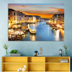 Venice Grand Canal at Dusk Wall Art