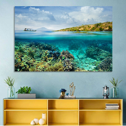 Menjangan Island Split View Wall Art
