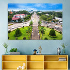 Phnom Penh Independence Monument Boulevard Wall Art