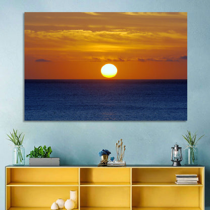Golden Pacific Sunrise Wall Art