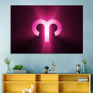 Aries Symbol Wall Art