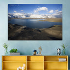 Lake Crowley Aerial View Wall Art