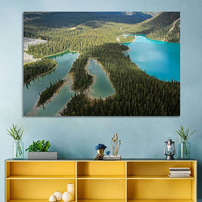 Mary and O Hara Lakes Wall Art