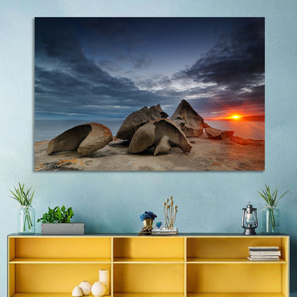 Remarkable Rocks Sunset, Kangaroo Island Wall Art