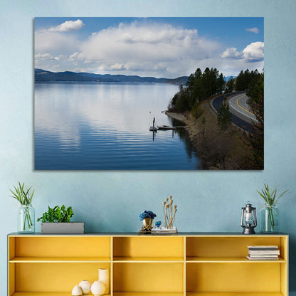 Coeur D'alene Lakeshore View Wall Art