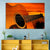 Acoustic Guitar Sunset Wall Art