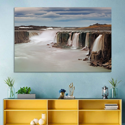 Selfoss Waterfall Wall Art