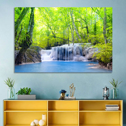 Erawan Waterfall Wall Art