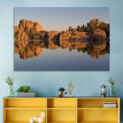 Sylvan Lake Reflection Wall Art