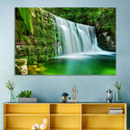 Emerald Lake Cascade Wall Art