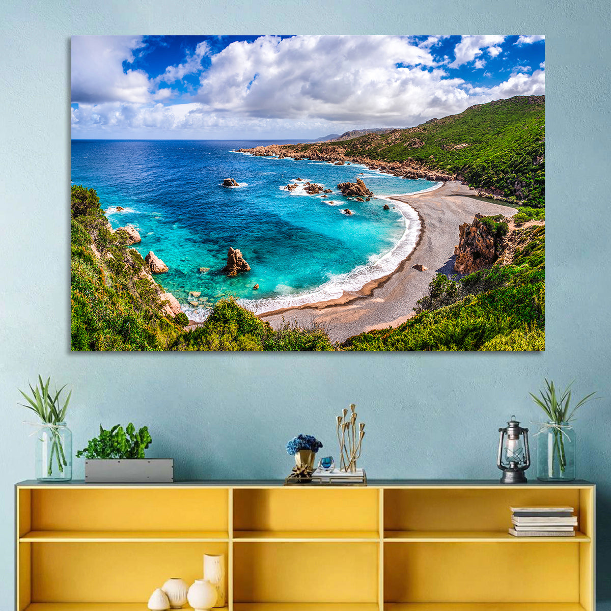 Cala Spinosa Cove, Sardinia Wall Art