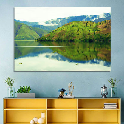 Lake Toba Reflection Wall Art