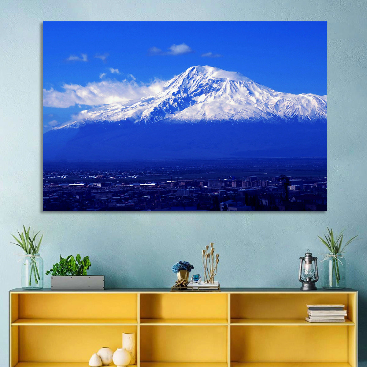 Mount Ararat Over Yerevan Wall Art