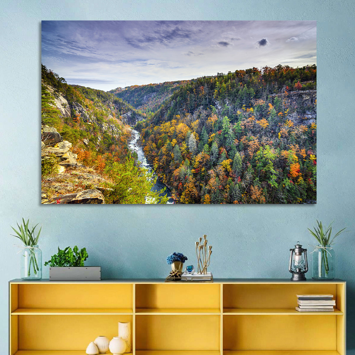 Tallulah Gorge Autumn Vista Wall Art