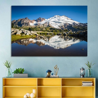 Snow-capped Mount Baker Wall Art