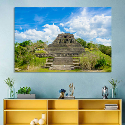 El Castillo at Xunantunich Wall Art