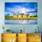 Château De Chambord Reflection Wall Art