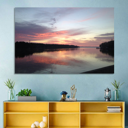 Lake Eufaula Sunset Wall Art