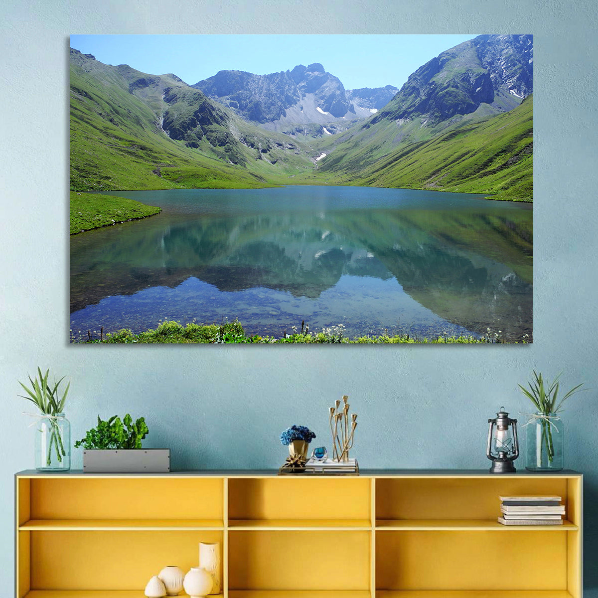 Urup Lake Reflection Wall Art