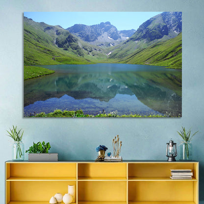 Urup Lake Reflection Wall Art