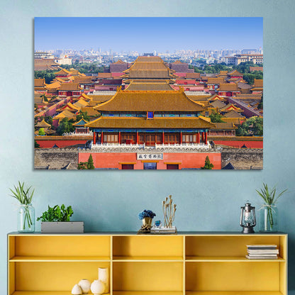 Forbidden City Perspective Wall Art
