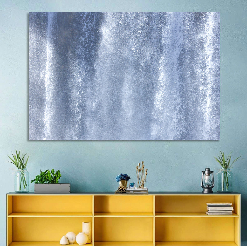 Abstract Waterfall Pattern Wall Art