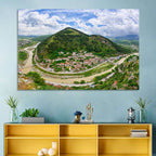 Berat Osum River View Wall Art