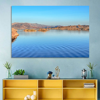 Lake Mead Rocky Shoreline Wall Art